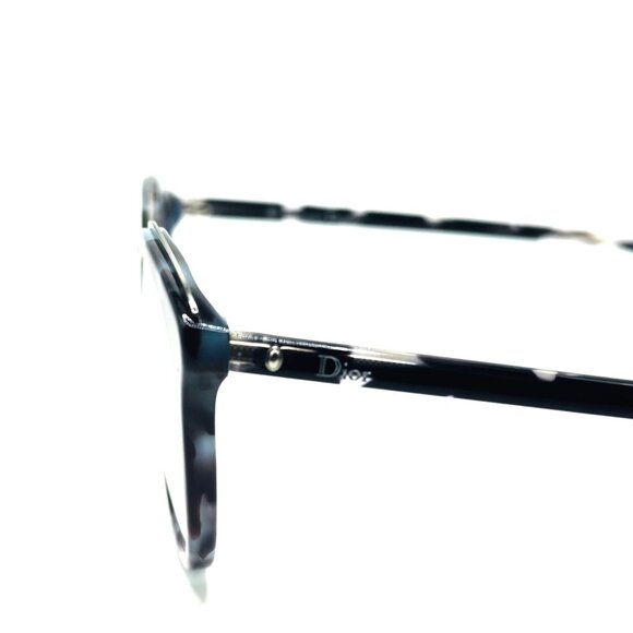 NEW CHRISTIAN DIOR MONTAIGNE 41 2B4 Blue Havana Eyeglasses 52mm 19 145 - Picture 6 of 8